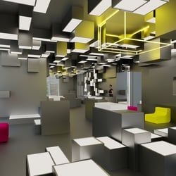 Designkonzept Sanitär-Showroom