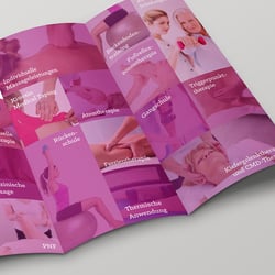 Printdesign Faltblatt