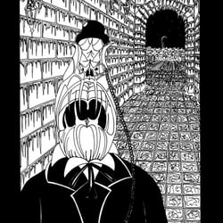 Illustration für den Fantasy Reader „Leben im Nebel Nr. 9 – El dia de Xulhu“