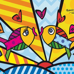 im Stil von Romero Britto