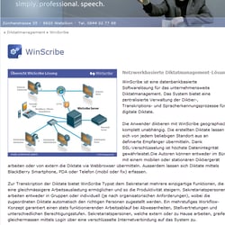 Subpage mit individuell gestalteter Flowchart-Grafik