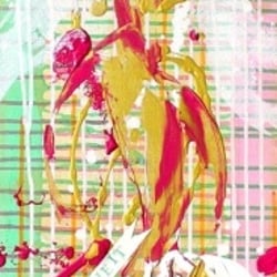 Seelenbild »Erzengel Jophiel & Erzengel Haniel: Ganzheit, Weiblichkeit. Innerer Frieden. Lebendigkeit« (120 × 30 cm)