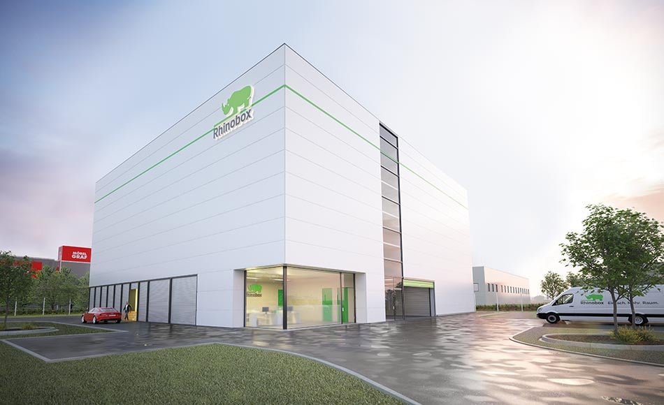 3D-VISUALISIERUNG-SELFSTORAGE Exterior Lagerboxen 01