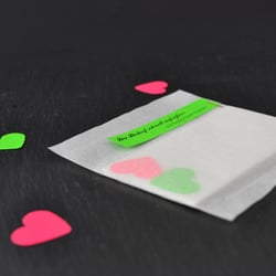 Hochzeits-Papeterie | Taschentücher | neon | pink & grün
