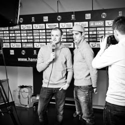 Hannover 96-TV Drehtag