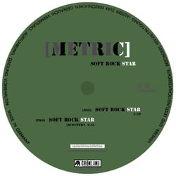 „Soft Rock Star“ [LP-Aufkleber]