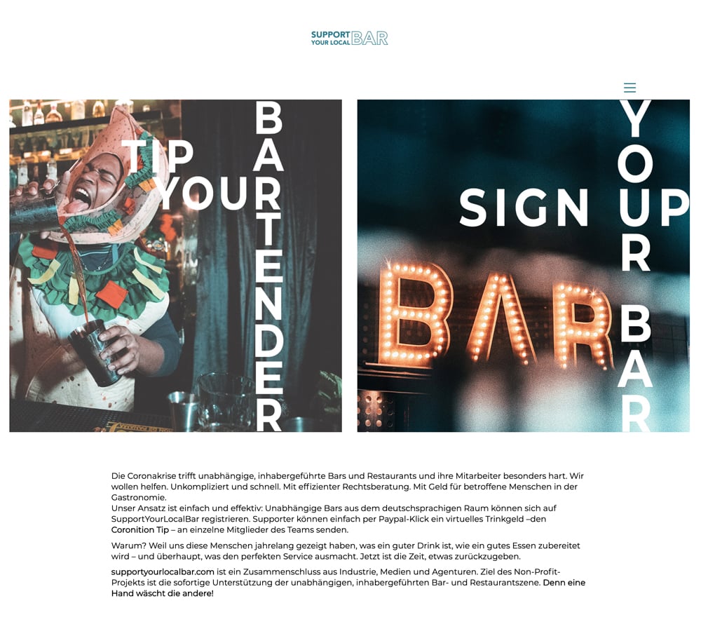 support-your-local-bar-webseite