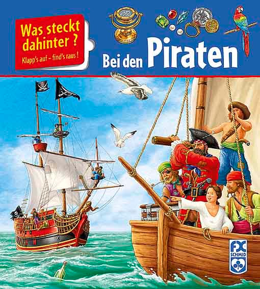 Klappenbilderbuch „Bei den Piraten“