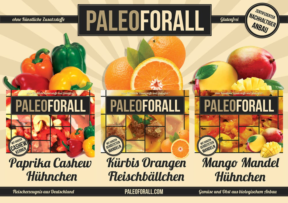 Werbetafel Paleoforall