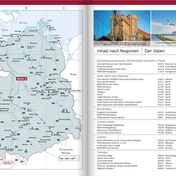 „intergerma Hotels & Tagungsstätten Planer 2018“  – redaktioneller Teil: Verzeichnis nach Regionen