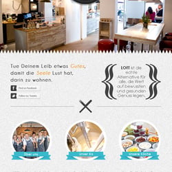 L.O.F.T. Website Entwurf