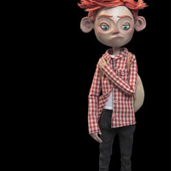 RUPERT – HAND MADE STOP MOTION PUPPET