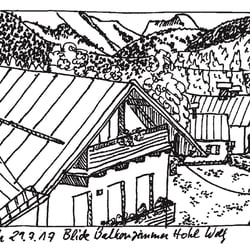 Leutaschtal / Filzstift
