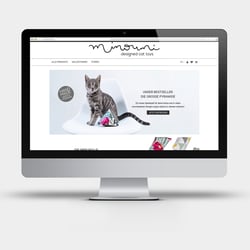Webdesign (Onlineshop) für Minoumi – designed cat toys