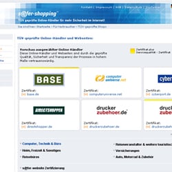 TÜV Safer Shopping