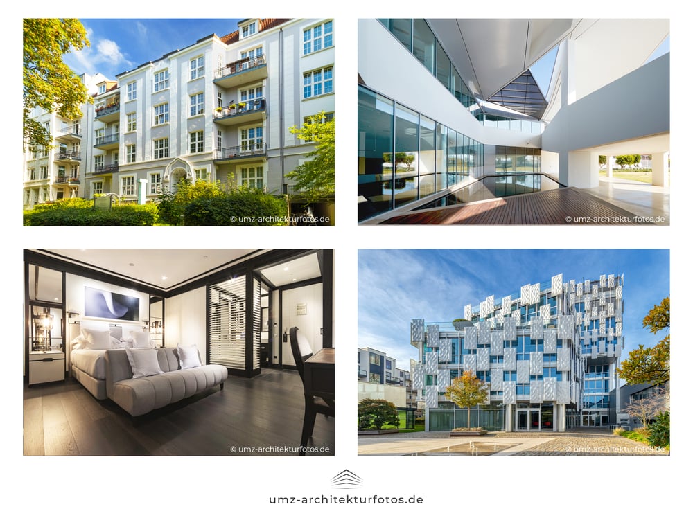 UMZ-Architekturfotos Overview -Collage 2023