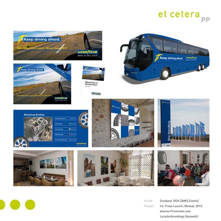 Goodyear International Press Launch, Mireval, France – March 2013