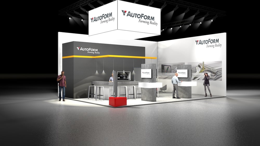Messestand für Autoform
