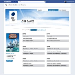 Ubisoft Blue Byte Facebook Tab