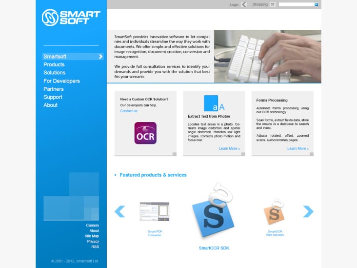 homepage