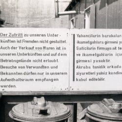 Dauerausstellung „Arbeitsmigrationsgeschichte“