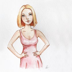Watercolor Fashion