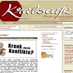 Krebscafé – Internetseite
