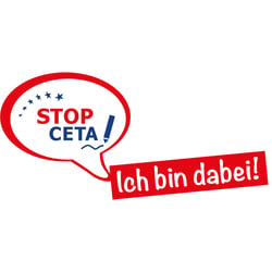 Logo: Volksbegehren in Bayern gegen CETA