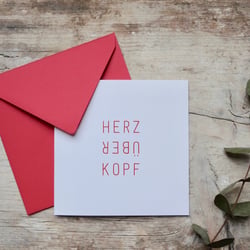 Herz über Kopf | Einladung