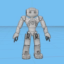 NAO – 3D modeling, rigging, animation