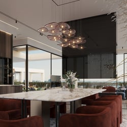 3D Innenraumvisualisierung – Luxusappartment