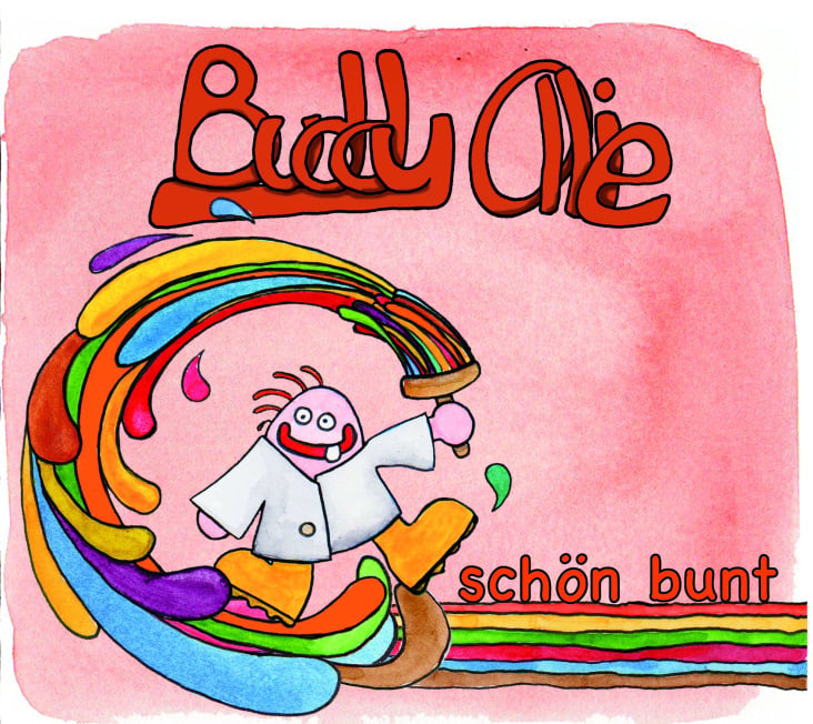 CD-Gestaltung für Buddy Ollie