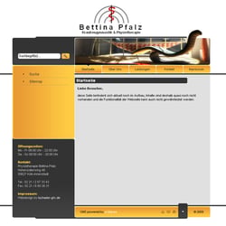 Krankengymnastik Webdesign