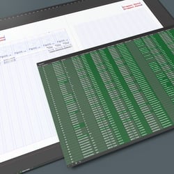 Produktbroschüre | automatisierter Tabellensatz mit easyCatalog