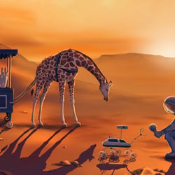 Auf dem Mars – Die Mondpiloten