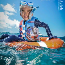 Underwater Wide Angle Portrait Photography