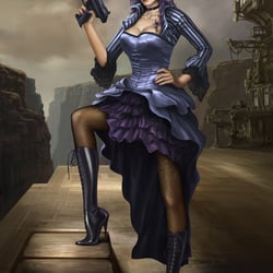 Steampunk Pirate Lady