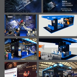 Weber Schraubautomaten GmbH – Produkt-Einführung – Messestand-Design