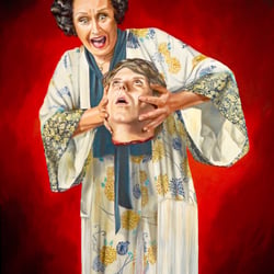 Illustration für Theaterplakat