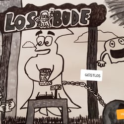 Mein zweites, etwas gespenstisches „Inktober“ Bild zum Thema „geistlos