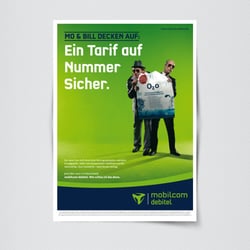 mobilcom debitel – Launchkampagne // Art Direction, Konzeption