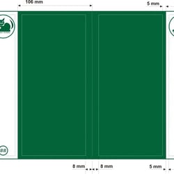 Broschüre „Tiergarten Wuppertal“. Basislayout für Innenseiten.