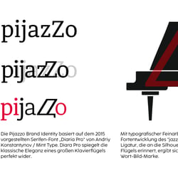 Logoentwicklung Piano-Jazz-Festival