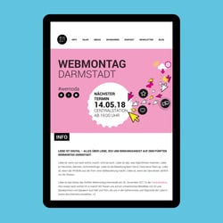 Website Webmontag Darmstadt