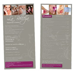 Flyer Vorn und Hinten