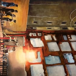 oil on canvas „la houra“