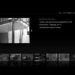 Gestaltung und Programmierung der Website von Architektin Silke Zander