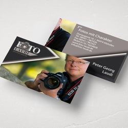Visitenkarten Foto Laudi