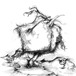 Illustration aus „Unbekannte Tierwelt“