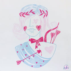 Linoldruck-Linolschnitt-Linocut-Anna-Hermsdorf 17 Aurora